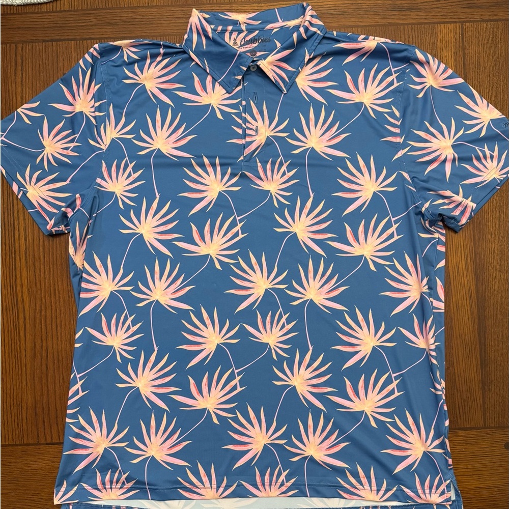 Palm Vibes Only – Chubbies 2XL Performance Polo